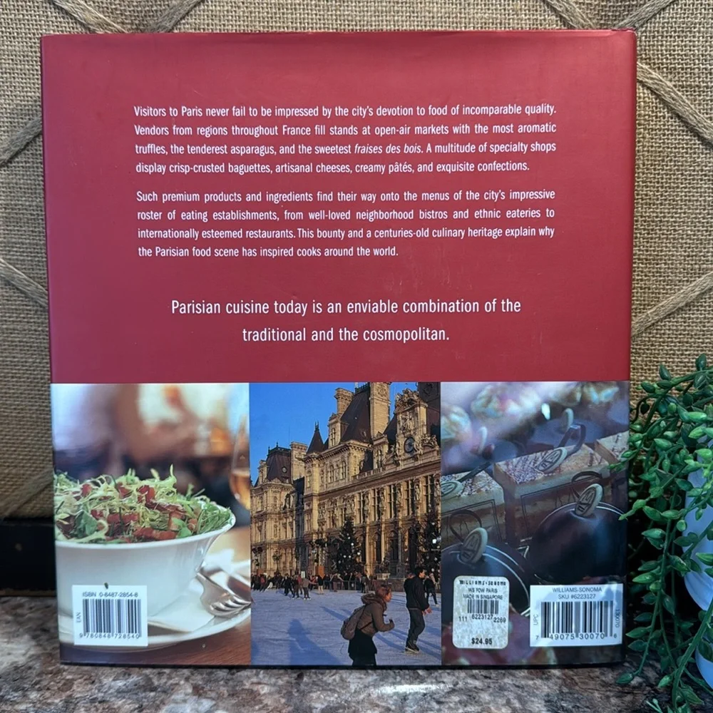 Williams Sonoma Paris cookbook